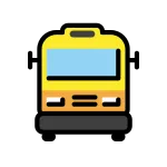 Oncoming Bus SVG Icon